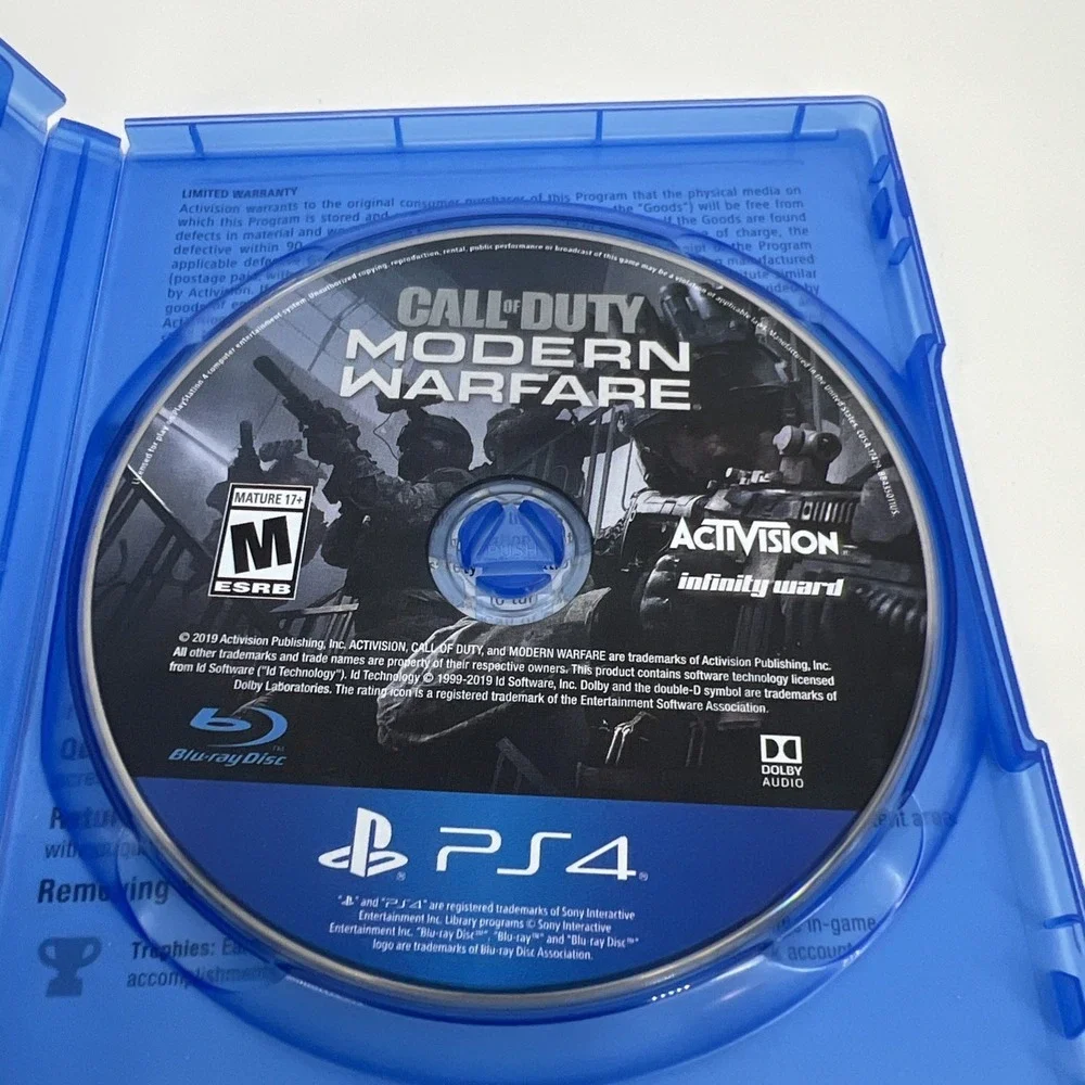 Call of Duty: Modern Warfare (Sony PlayStation 4, 2019) PS4
